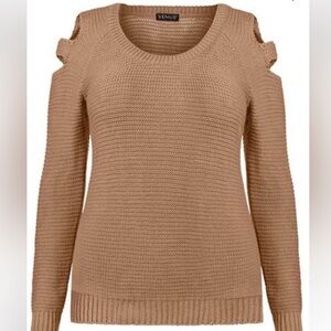 VENUS women’s cut out sleeve sweater size S
